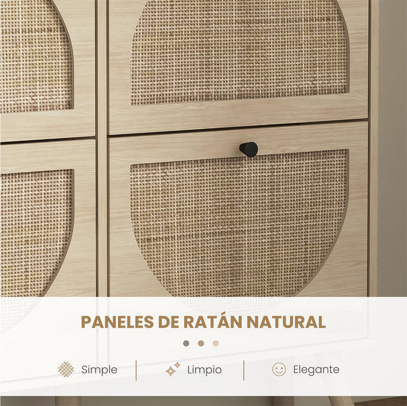 Mueble para zapatos (4 tapas, 20 pares)
